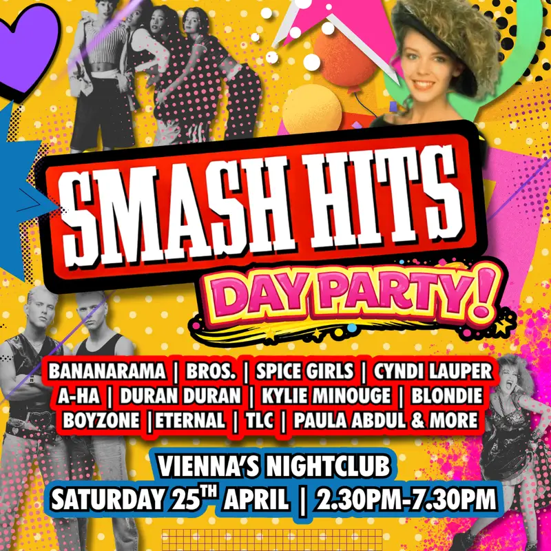 Smash Hits Day Party | Paisley | 25th April artwork